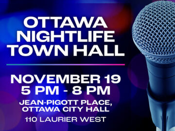 Nightlife Town Hall: November 19 at City Hall